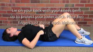 Transvers Abdominis Core Exercise [upl. by Edmund]