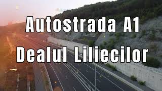 Autostrada A1 Dealul Liliecilor în șantier Au fost alunecări de teren [upl. by Auhoj]