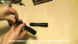 Eagletac P20A2 P20C2 MkII LED Flashlight Review [upl. by Perloff]