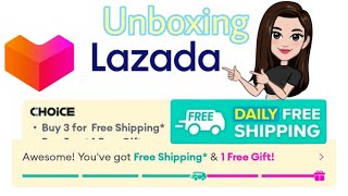 Free shipping sa lazada at may 1 item gift ka pa 128pesos 6item lang ang mura  Jin Sai TV [upl. by O'Kelly]