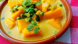 Recette vegan facile Curry de butternut à la thaï [upl. by Ruffi38]