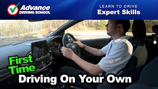 Driving On Your Own For The First Time  Learn to drive Expert skills [upl. by Jenn]