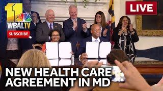 LIVE New Md health care agreement with Medicare\Medicaid  wbaltvcom [upl. by Wilkison542]