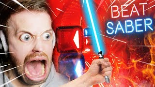 BEAT SABER but i beat my saber too hard [upl. by Adiana]