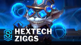 Hextech Ziggs Wild Rift Skin Spotlight [upl. by Aicener769]