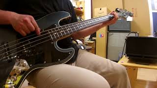 Fender Japan AJB Aerodyne Jazz Bass 指弾き [upl. by Pete]