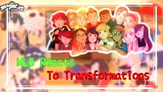 ✨🐞MLB Reacts To Transformations🐱✨ MLB 🌼Gacha Club🌹 READ PINNED COMMENT 💚REMAKE🌸 [upl. by Silverts]