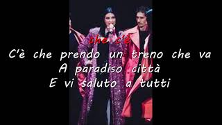 LAURA PAUSINI  DESTINAZIONE PARADISO  KARAOKE [upl. by Layton]