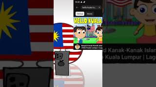 YU AR KOPING MI😡😡😡 🗿meme countryballs malaysian copy lagu [upl. by Vincelette973]