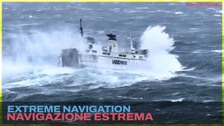 Navigazione estrema da Ponza con la nave Tetide [upl. by Eciened]