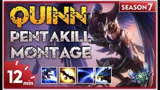 Best Quinn Montage 😎  Best Quinn Plays Compilation 2017  League of Legends [upl. by Gravante433]