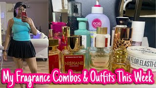 Layering Combos  Perfume Layering Combos I Wore This Week  Perfume Collection [upl. by Delmor]