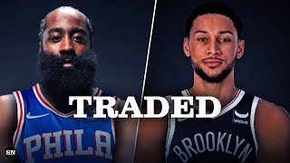 The Nets Officially Trade James Harden For Ben Simmons [upl. by Doone]