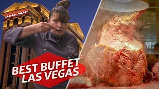 How Chef Leticia Nunez Runs the Best Buffet in Las Vegas — Chefs of the Strip Bacchanal [upl. by Arimlede40]