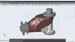 Altair Inspire Topology Optimization [upl. by Ilka]