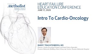 Intro to CardioOncology Barry Trachtenberg MD June 17 2020 [upl. by Frissell]