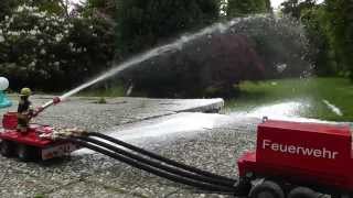 BIG RC FOAM MONITOR RC FIRE FIGHTERS RC FEUERWEHR [upl. by Issi746]