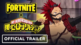 Fortnite x My Hero Academia  Official Collaboration Trailer [upl. by Aveneg]