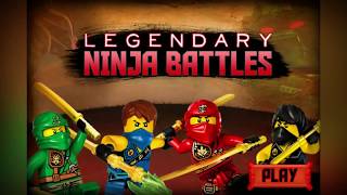 Lego Games  Ninjago Games Legendary Ninja Battles Game Play  link to play free  No ads video [upl. by Roque576]