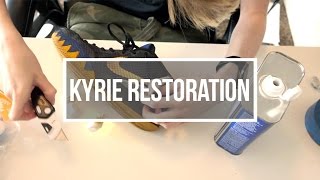 How to Restore Your Kyrie 1s SPIKE RESTORATION  Emily Yamsek [upl. by Gerger]