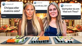 ENORM SUSHI MUKBANG FULL MED JUICY SKVALLER [upl. by Malva]