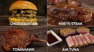 I cooked every MEAT in an AIR FRYER  Guga Foods [upl. by Notlrahc]