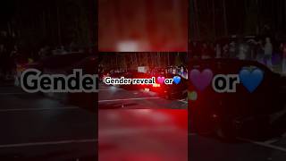 Gender reveal 🩷or💙car edition genderreveal burnout viralvideo carmeet bestdayever [upl. by Macomber]