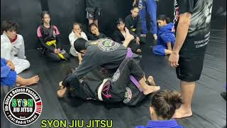 Sensei André Tozoni EQUIPE SYONJIU JITSU Aprimorar praticar e repetir Armlock da guarda syonbjj [upl. by Jany]