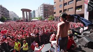 Jamie Webster  BOSS Night  Divock Origi Song  Plaza Felipe II  Madrid  010619 [upl. by Ygiaf]