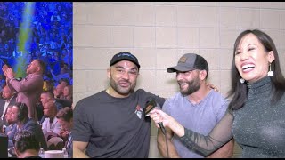 Eddie Alvarez Chad Mendes React To Conor McGregor Watching Ringside BKFC [upl. by Sims]