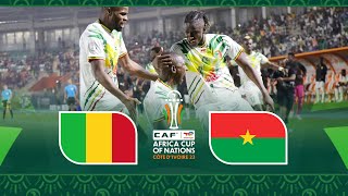 MALI vs BURKINA FASO 21 CAF AFCON 2024  Full Match [upl. by Mcroberts98]