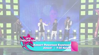 Konsert Penentuan Keputusan Ceria Megastar  Ep 4  23 March 18 [upl. by Annekim]