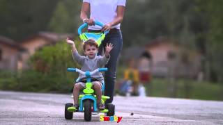 Smoby Tricycle Baby Driver Confort childrens comfort trike with parent pole [upl. by Martinic968]