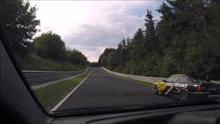 Nurburgring screw up Touristfahrten Fiat Panda 100hp 19 07 2018 [upl. by Oniotna631]