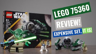 Lego 75360 Yodas Jedi Starfighter Review 2023 [upl. by Asilanna]