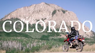 2000 Miles Solo on a Honda XR650L Dual Sport  A Colorado Mountain Motorcycle Adventure [upl. by Ecydnarb281]