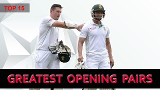 Greatest Opening Pairs In Test Cricket  Top 15 [upl. by Lytle268]