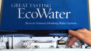 Reset Circuit on Ecowater Reverse Osmosis system [upl. by Atekahs]