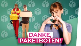 Post zu Weihnachten Megastress für Paketzusteller [upl. by Akineg]