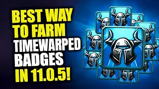 Best Way To Farm Timewarped Badges In Patch 1105 WoW The War Within  Timewalking Guide [upl. by Laurette]