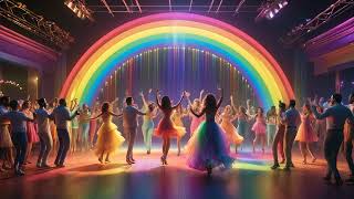 Rainbow Dance Party  Let’s Groove Together 🌈 [upl. by Nicolina]