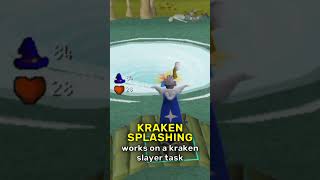 Kraken Splashing OSRS [upl. by Ifok]