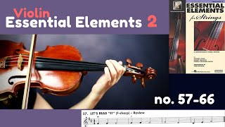 Essential Elements Violin Book 2 5766 [upl. by Roobbie]