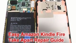 How to Kindle Fire Screen Replacement Directions [upl. by Ardiedak]