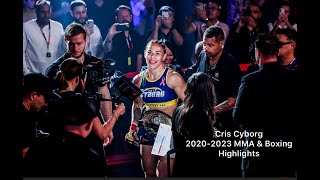 Cris Cyborg 2023 MMA and Boxing Fight Highlights Video [upl. by Nims]