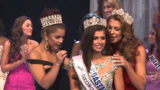 2016 MISS GEORGIA TEEN USA CROWNING [upl. by Aninnaig]