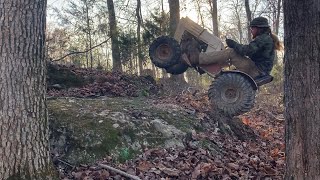 Rock hopping and water fording [upl. by Christin]