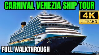 Carnival Venezia Ultimate Ship Tour  Deck by Deck Walkthrough [upl. by Feinleib273]