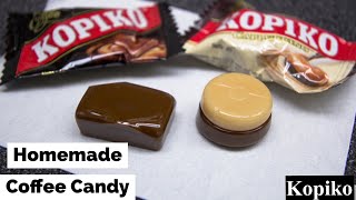 Coffee Candy Recipe  Homemade Kopiko Recipe  How To Prepare Coffee Candy  Easy Sweet Recipes [upl. by Evangelin731]