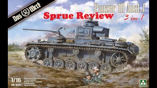 Das Werk 116 Panzer III AusfJ Sprue review [upl. by Llertal]